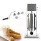 5l Commercial Stainless Steel Manual Crank Vertical Spanish Churro Machine Maker