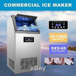 5X9 pcs Built-in Portable Auto Commercial Ice Maker for Restaurant Bar 110lb/24H