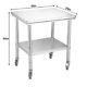 5 Sizes Stainless Steel Work Prep Table With Wheels Commercial Kitchen Undershelf