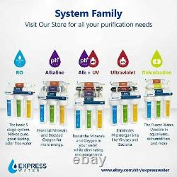 5 Stage Home Drinking Reverse Osmosis System Plus 7 Express Water Filter Clear