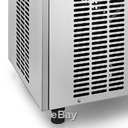 60KG/132LBS Commercial Ice Cube Maker Machine Heat Insulation 110V Restaurants