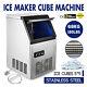 68kg 150lbs Commercial Ice Cube Maker Machines Freezers Frozen Drink Bar 110v Us