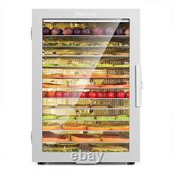 6/12 Trays Stainless Steel Commercial Food Dehydrator Beef Jerky Fruit Dryer-NEW