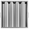 6 Pack Commercial Kitchen Stainless Steel Exhaust Hood Vent Grease Filter Baffle