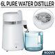 6l Water Distiller Purifier Stainless Steel Distilled Purified Home Medical