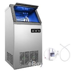 88lbs Commercial Ice Maker Ice Cube Making Machine 38PC Stores Restaurants 40kg