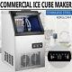 90lb Built-in Commercial Ice Maker Undercounter Freestand Ice Cube Machine 110v