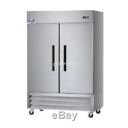 Arctic Air AR49 Commercial Double Door Reach In Refrigerator NSF Approved