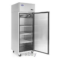 Atosa Single One Door Stainless Steel Refrigerator Commercial Restaurant Cooler