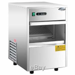Automatic Ice Maker Stainless Steel 58lbs/24h Freestanding Commercial Home Use