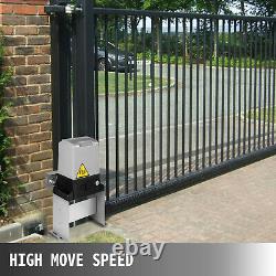 Automatic Sliding Gate Opener Electric Operator 1400lbs Infrared sensor Roller