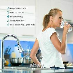BLUONICS 55W Ultraviolet Light Water Filter Purifier Whole House UV 12 GPM