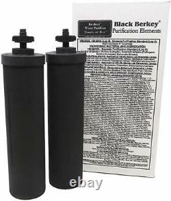 Berkey Black Water Filter Replacement Cartridge Purification Elements BB9-2