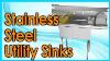 Best Stainless Steel Utility Sinks Top 5 Picks