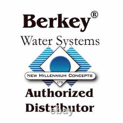 Big Berkey Water Purifier System with2 Black BB9-2 Filters BK4X2 Free Shipping