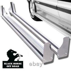Black Horse fit 97 22 Express Savana 15/25/3500 Aluminum Commercial RunningBoard