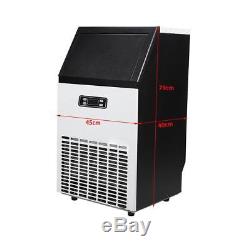 Built-In Stainless Steel Commercial Ice Maker Portable Ice Machine Restaurant