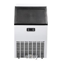 Built-In Stainless Steel Commercial Ice Maker Portable Ice Machine Restaurant