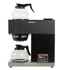 Bunn VPR 12 Cup Commercial Coffee Maker Pour Over Brewer Warmer Machine Pourover