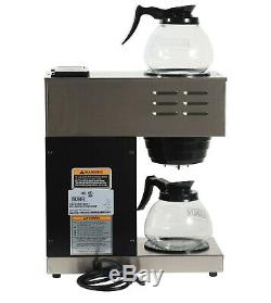 Bunn VPR 12 Cup Commercial Coffee Maker Pour Over Brewer Warmer Machine Pourover