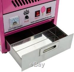Carnival King Electric Commercial Cotton Candy Machine Maker Fair Concession New