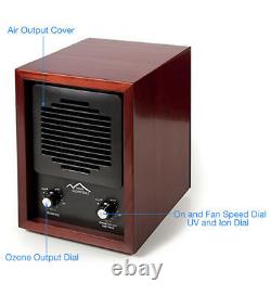 Cherry Finish Commercial Qualtiy New Comfort Ozone Generator and Ioniser for Odo