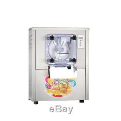 Commercial 3000/min Frozen Hard Ice Cream Machine 20L/h Steel Ice Cream Maker US