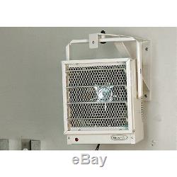 Commercial 5000W Electric Garage Heater, 500 Sq Ft Stainless Steel Utility Heat