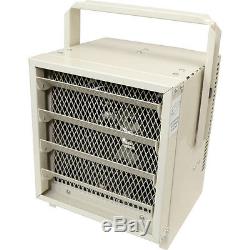 Commercial 5000W Electric Garage Heater, 500 Sq Ft Stainless Steel Utility Heat