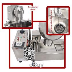 Commercial Automatic Donut Maker Machine With 3 free Stainless Steel Mold