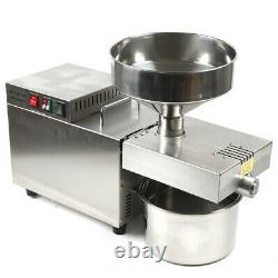 Commercial Automatic Oil Press Machine Stainless Steel Nuts Seeds Oil Extractor