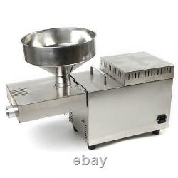 Commercial Automatic Oil Press Machine Stainless Steel Nuts Seeds Oil Extractor
