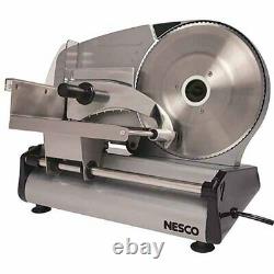 Commercial Blade Electric Meat Slicer Deli Cheese Food Cutter Kitchen Home Tool