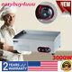 Commercial Cafes Canteens Kitchen Electric Hotplate Grill Griddle Bbq Plate 3kw