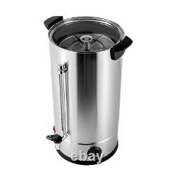 Commercial Catering Kitchen Hot Water Boiler Tea Urn Coffee Stainless Steel