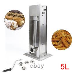 Commercial Churro Machine Stainless Steel Hand Crank Professional Churro Maker