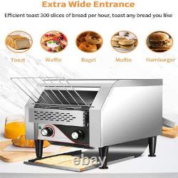 Commercial Conveyor Toaster 300PCS/H Electric Conveyor Toaster Stainless Steel