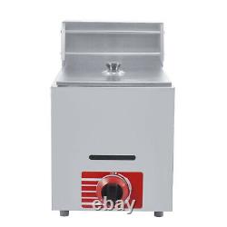 Commercial Countertop 10L Gas Fryer Single Basket GF-71 Propane (LPG) & Hose