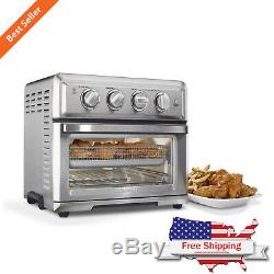 Commercial Countertop Air Fryer Full Size Toaster Oven Premium Quality Silver