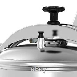 Commercial Electric Countertop Chicken Pressure Fryer 16L Stainless 2400W Home