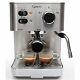 Commercial Espresso Coffee Maker And Cappuccino Machine Barista Brewer Silver