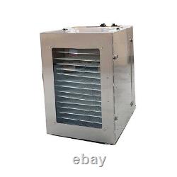 Commercial Food Dehydrator 16 Tray +Temp+Time Control for Fruit Meat Jerky Dryer