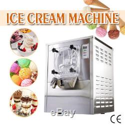 Commercial Frozen Hard Ice Cream Machine Maker 20L/H 110V Stainless Steel US