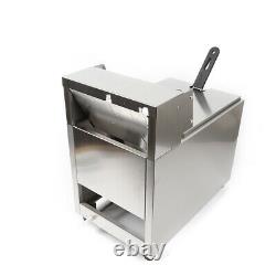 Commercial Gas Deep Fryer Countertop Stainless steel 10L Propane Gas Frying Pot