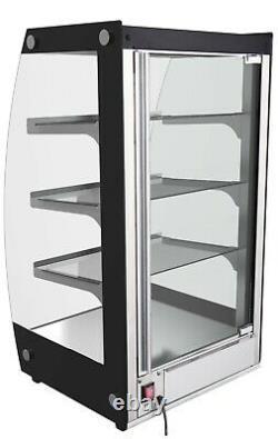 Commercial Glass Bakery Display case 4 Tier Self Service Pastry Case with LED