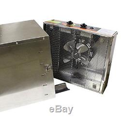 Commercial Grade 10 Tray Food Dehydrator 1000W STAINLESS STEEL FREE SHIPPING