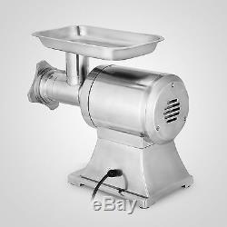 Commercial Grade 1HP Electric Meat Grinder 750W Stainless Steel Heavy Duty #22