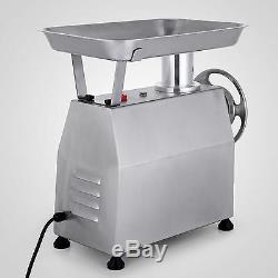 Commercial Grade 1.1HP Electric Meat Grinder 800W Stainless Steel Heavy Duty