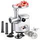 Commercial Grade 2.5hp Electric Meat Grinder 1800w Stainless Steel Heavy Duty