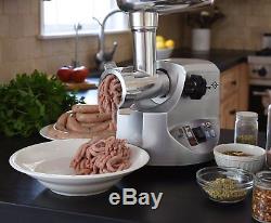 Commercial Grade 2.5HP Electric Meat Grinder 1800W Stainless Steel Heavy Duty
